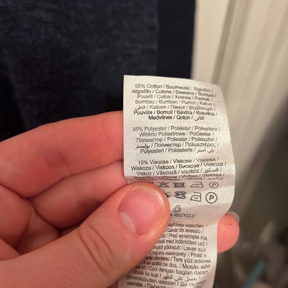 Selected Homme Buddy Crew Neck Sweater in Blue - Picture 13 of 13